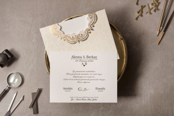 Wedding Davetiye – 8386