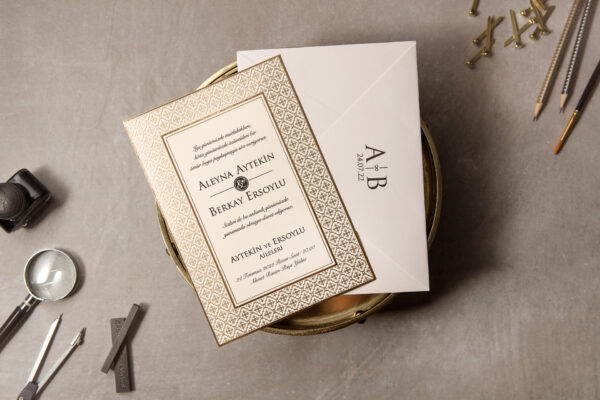 Wedding Davetiye – 8434